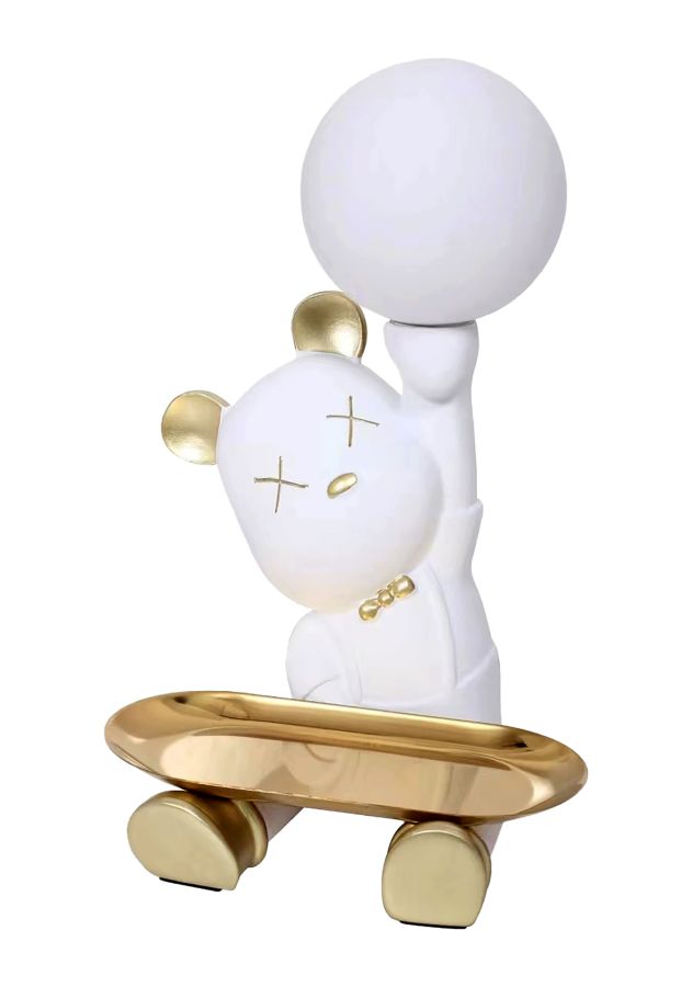 TLC 1117 WH ΠΟΝΤΙΚΑΚΙ ΛΕΥΚΟ ΧΡΥΣΑ ΑΥΤΙΑ ΜΕ ΛΑΜΠΑ 1xG9 ARlight 0214028