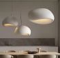 SE21-300-WH- PAC FOAM  PENDANT WHITE E27 D30  2 YEARS WARRANTY HOMELIGHTING 77-51178
