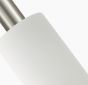 SE21-NM-4-GL3 ADEPT TUBE Nickel Matt Pendant White Glass+ HOMELIGHTING 77-8470