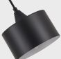 SE21-BL-B10-BL1W ADEPT PENDANT Black Metal Shade Lamp+ HOMELIGHTING 77-9035