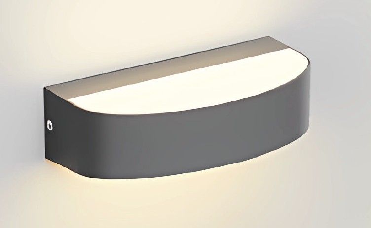 it-Lighting Caror - LED 9W 3CCT Up and Down Outdoor Light in Anthracite Color 80204040