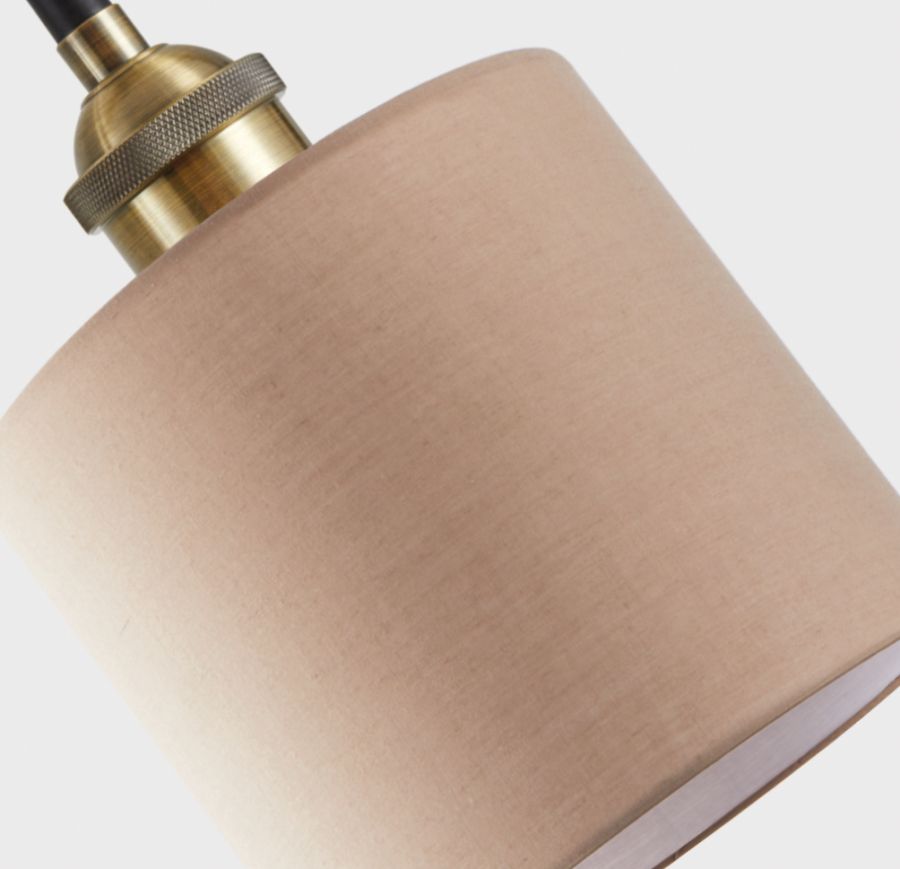 SE21-BR-10-BL6-SH3 MAGNUM BRONZE Brown Shade Pendant+ HOMELIGHTING 77-8740