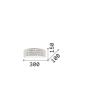 Απλίκα ROMA AP2 Ideal Lux 093086