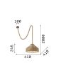 Κρεμαστό Φωτιστικό CANAPA SP1 Ideal Lux 134833