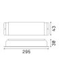 Driver LED Τροφοδοτικό DALI/PUSH 080W 24Vdc Ideal Lux 244563