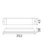Driver LED Τροφοδοτικό 1-10V 150W 24Vdc Ideal Lux 244594