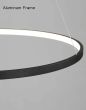 SE LED 80 STELINA PENDANT BLACK 80-60-40cm 84w 3CCT IP20 220V 2 YEARS WARRANTY A1 HOMELIGHTING 77-50637