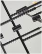 SE21-BL-120-SH2 ADEPT BLACK PENDANT GREY SHADE+ HOMELIGHTING 77-8294