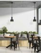 SE21-BL-4-NM1W-MS1 ADEPT TUBE Black Matt Wall Lamp Black Metal Shade+ HOMELIGHTING 77-8815