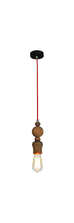 HL-026R-1 MELODY AGED WOOD PENDANT HOMELIGHTING 77-2722