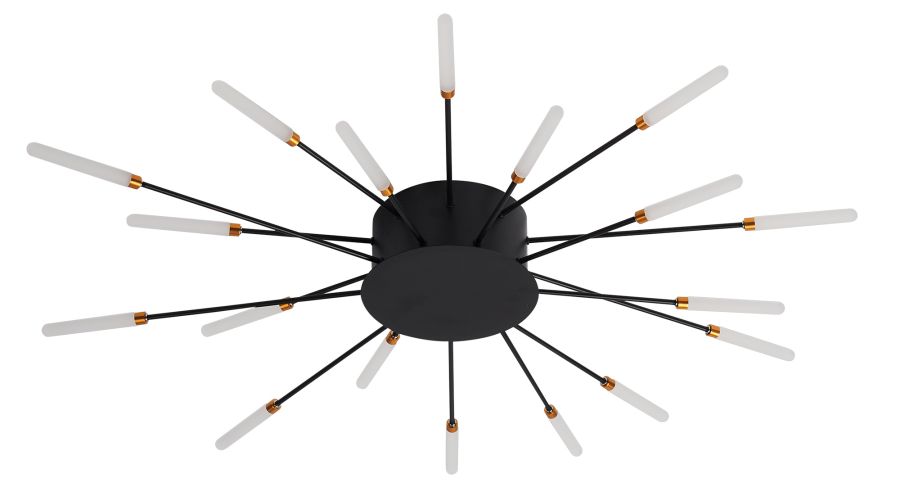 CCC 709-18 # LED ΟΡΟΦΗΣ ΜΑΥΡΟ ΑΚΤΙΝΕΣ ARlight 0064186