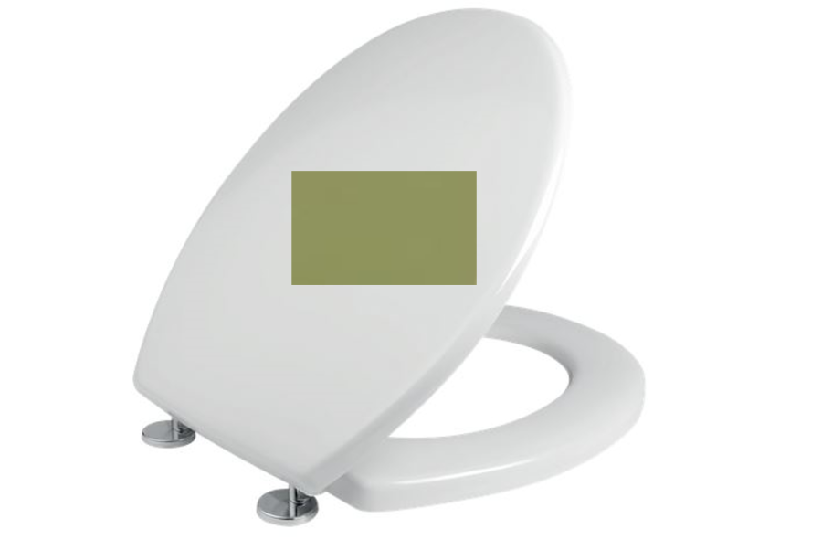 Κάλυμμα Λεκάνης WC Βακελιτικό B.Τ Λαδί 37x38-43cm Οπές 11-20cm Kerafina Όλυμπος-Ιθάκη, Ideal Standard  Μπαχάμα-Μπαχάμα 2000 Elvit 0044-ladi