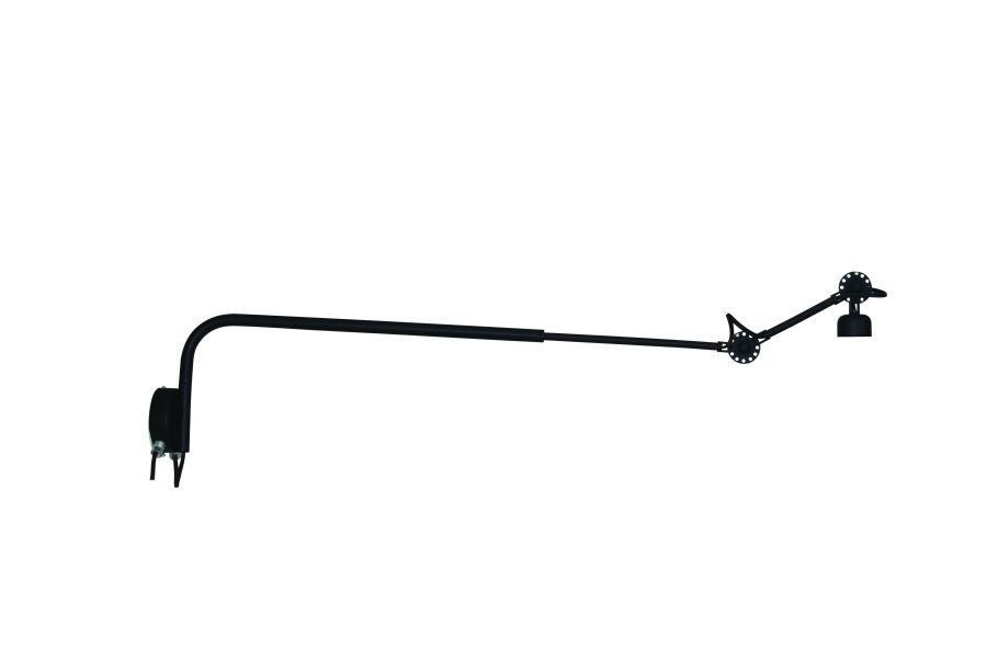 HL-W 13M B  FOCUS BLACK MEDIUM WALL BASE HOMELIGHTING 77-3283