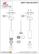 SE21-GM-4-3BL ADEPT TUBE Gold Matt Pendant+ HOMELIGHTING 77-8571