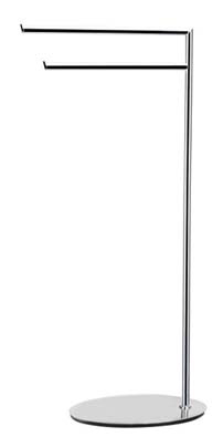 Καλόγερος Διπλή Πετσετοθήκη Χρώμιο Bronze Art Καλόγεροι 0151-10-3