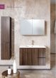 Έπιπλο Μπάνιου 80 εκ. με Νιπτήρα Χρώμα Canyon Greyish Sanitec Alba C 80