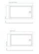 Sanitec A202 Ντουζιέρα Flat Classic 120×70 A202G-22-Metallic-Space