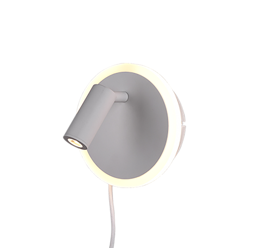 Φωτιστικό Επιτοίχιο Λευκό Ματ 15cm IP20 LED 5w 3000K 550lm Τrio Lighting Jordan 229210231