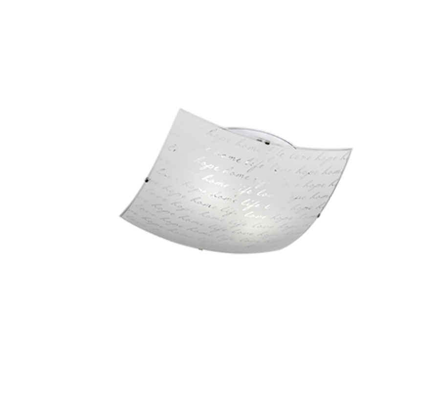 Πλαφονιέρα Οροφής Δίφωτη 2xE27 Λευκή 40xH9cm Trio Lighting Signa 602500201