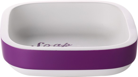 Σαπουνοθήκη Κεραμικό Λευκό Bronze Art Επικαθήμενα DG01-06-35