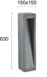 Στήλος Κήπου H:630 Style Viokef 4290500