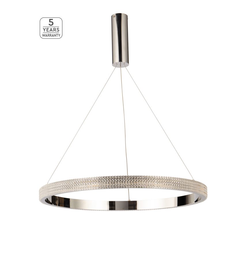 SE LED 60 AMARYLIS PENDANT CHROME HOMELIGHTING 77-8163