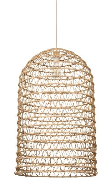 InLight Κρεμαστό Φωτιστικό από σχοινί 1xE27 D:50cm 4048-A