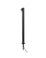 ΚΟΛΩΝΑΚΙ ΑΛΟΥΜΙΝΙΟΥ 5W Φ55XH:800mm IP65 3000K ΜΑΥΡΟ ARTE ILLUMINA Eurolamp 145-20650