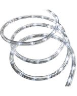 ΦΩΤΟΣΩΛΗΝΑΣ LED, ΜΟΝΟΚΑΝΑΛΟΣ, ΛΕΥΚΟ, 10m, 24 LED ΑΝΑ ΜΕΤΡΟ, IP44 Eurolamp 600-22261