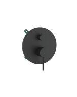 Orabella Preciosa Black matt - Μπαταρία λουτρού, εντοιχισμού 2 σημείων 10360