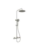 Orabella Preciosa Brushed nickel - Στήλη ντουζ με στρόγγυλη κεφαλή Φ250 10392