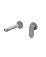 Orabella Aspen Gun metal light - Μπαταρία νιπτήρος, εντοιχισμού 2 οπών 10450