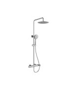 Orabella Oval - Στήλη ντουζ με στρόγγυλη κεφαλή Φ250 Χρωμέ 10460
