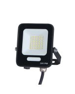 ΠΡΟΒΟΛΕΑΣ LED SMD 20W ΜΑΥΡΟΣ IP66 4000K PLUS Eurolamp 147-69004
