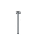 Βραχίονας Ντουζ Οροφής Στρόγγυλος – 17 cm Gun metal light 15231