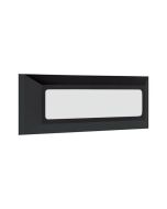 ΦΩΤΙΣΤΙΚΟ ΤΟΙΧΟΥ SLIM LED 4W IP65 230V 3CCT 230X80mm  PRO ΜΑΥΡΟ ARTE ILLUMINA Eurolamp 145-52071