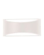 ΑΠΛΙΚΑ ΤΟΙΧΟΥ ΟΒΑΛ E27 MAX 10W LED 220X99X100 IP54 ΛΕΥΚΗ PRO ARTE ILLUMINA Eurolamp 145-20213