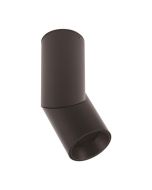 ΦΩΤΙΣΤΙΚΟ ΟΡΟΦΗΣ ΚΙΝΗΤΟ ΚΥΛΙΝΔΡΟΣ 1XGU10 MAX 8W Φ59,5X197 ΠΛΑΣΤΙΚΟ ΜΑΥΡΟ ARTE ILLUMINA CYLINDER Eurolamp 145-25028