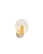 ΑΠΛΙΚΑ TOIXOY ΑΚΡΥΛΙΚΟ LED 8W 720Lm 3000K 195X230XD60mm ΧΡΥΣO ARTE ILLUMINA VOLET Eurolamp 144-58014