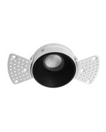 Trimless Σποτ Μαύρο 12W 3000K 38° Alea Viokef 3914-111B-3-S-38