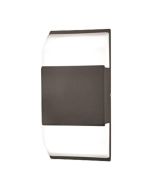 ΑΠΛΙΚΑ ΤΟΙΧΟΥ LED 5W 90X40X185 3000K IP54 ΜΑΥΡΗ PRO ARTE ILLUMINA Eurolamp 145-20221