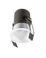 ΣΠΟΤ ΧΩΝΕΥΤΟ 18W 3000Κ Φ75 ΛΕΥΚΟ PRO Eurolamp 145-65018
