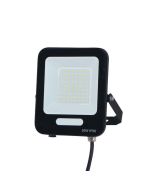 ΠΡΟΒΟΛΕΑΣ LED SMD 50W ΜΑΥΡΟΣ IP66 4000K PLUS Eurolamp 147-69010