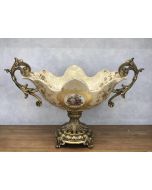 ΦΟΝΤΑΝΙΕΡΑ ΠΟΡΣΕΛΑΝΗ ΜΠΕΖ - ΧΡΥΣΗ 52x26x34cm Eurolamp 819-00087