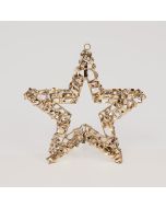 ΦΩΤΙΖΟΜΕΝΟ ΑΣΤΕΡΙ ΧΡΥΣΟ 50cm, 50 LED, ΜΠΑΤΑΡΙΑΣ 3XAA, TIMER, ΑΣΗΜΙ ΧΑΛΚΙΝΟ ΚΑΛΩΔΙΟ, ΘΕΡΜΟ ΛΕΥΚΟ LED, ΠΡΟΕΚΤΑΣΗ ΠΑΡΟΧΗΣ 30cm, IP20 Eurolamp 600-22580