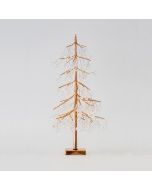 ΑΚΡΥΛΙΚΟ ΧΑΛΚΙΝΟ ΔΕΝΤΡΟ ΜΕ ΑΣΤΕΡΙ ΚΟΡΥΦΗ, ΣΤΑΘΕΡΟ ΜΕΤΑΣΧΗΜΑΤΙΣΤΗ, 80 ΘΕΡΜΑ ΛΕΥΚΑ MINI LED, 60cm, IP44 Eurolamp 600-30583