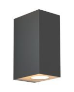 ΑΠΛΙΚΑ ΤΟΙΧΟΥ UPDOWN ΤΕΤΡΑΓΩΝΗ 2xGU10 Max5W 147x70x90mm IP65 ΓΡΑΦΙΤΗΣ ARTE ILLUMINA Eurolamp 145-82077