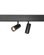 ΣΠΟΤ ΜΑΓΝΗΤΙΚΗΣ ΡΑΓΑΣ LED 12W 24° 3000Κ CX20-SD02 ΜΑΥΡΟ Eurolamp 145-59934