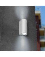 FUMAGALLI MARTA 90 2L ΑΠΛΙΚΑ ΤΟΙΧΟΥ UP/DOWN  2xGU10 2,9W 2CCT(2700K-4000K) 170X92mm ΛΕΥΚΗ Eurolamp 145-26271