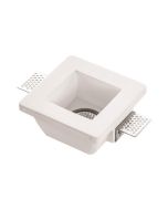 ΣΠΟΤ ΓΥΨΙΝΟ ΤΕΤΡΑΓΩΝΟ 1XGU10 120x120x62mm Eurolamp 147-53202